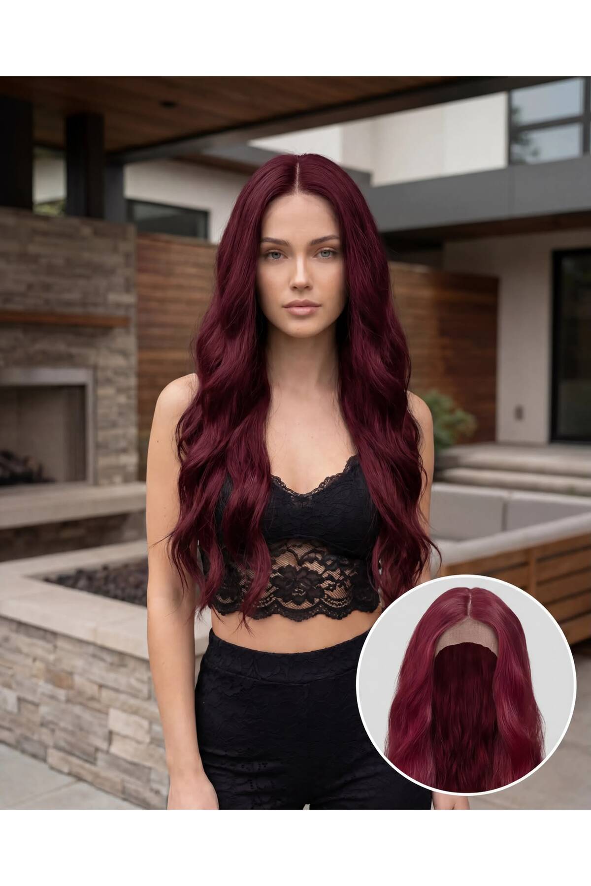 VİP Fiber Tül Peruk 300Gr. 70cm
