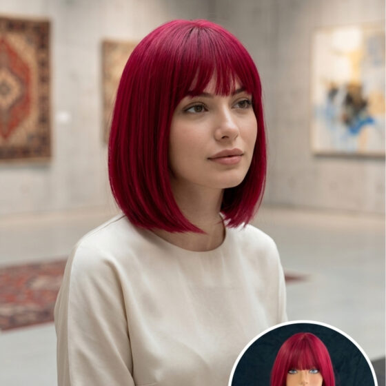 VİP Kısa Küt Peruk