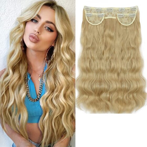 Platin Sarısı Afro Dalgalı – 70cm 190 Gr. Fiber Sentetik Çıt Çıt – Renk No:613